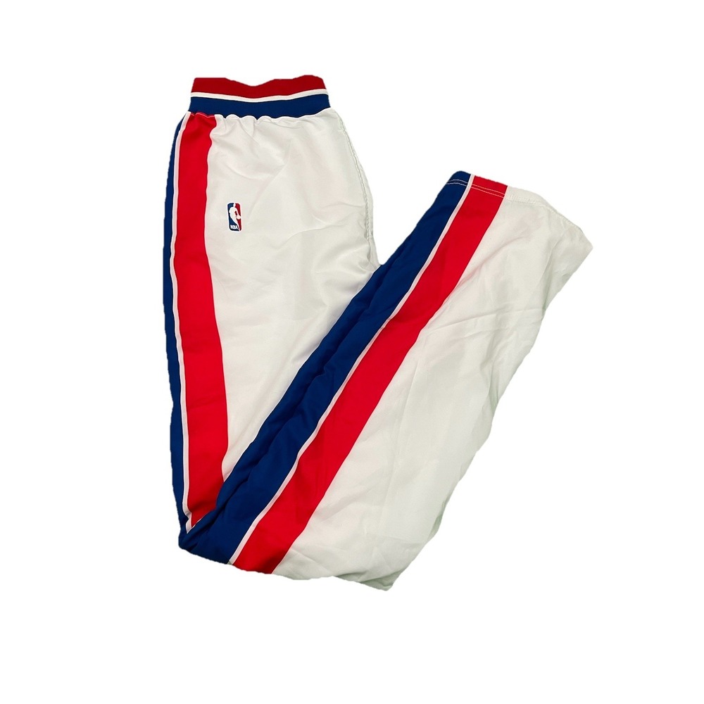 VTG‎ 90s Detroit Pistons TEAM ISSUED Champion Tearaway Pants 36x39 Made in USA